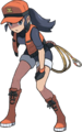 Artwork des weiblichen Pokémon Rangers zu ΩRαS